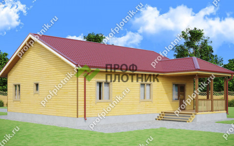 Проект каркасного дома К-218 10х12, площадью 107 м2