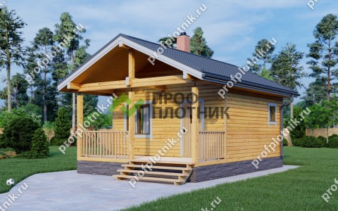 Проект бани Б-1