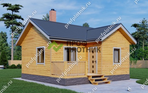 Проект бани Б-2