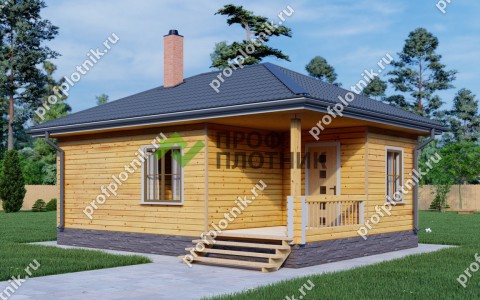 Проект бани Б-3